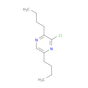Pyrazine, 2,5-dibutyl-3-chloro-