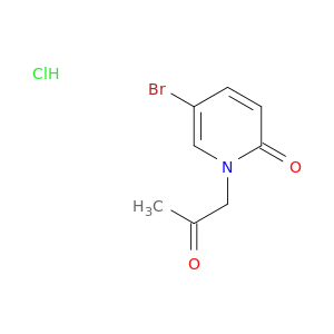 5-Bromo-1-(2-oxopropyl)-1,2-dihydropyridin-2-one hydrochloride