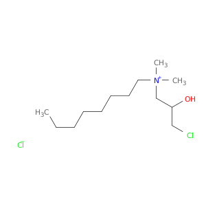 1-Octanaminium, N-(3-chloro-2-hydroxypropyl)-N,N-dimethyl-, chloride