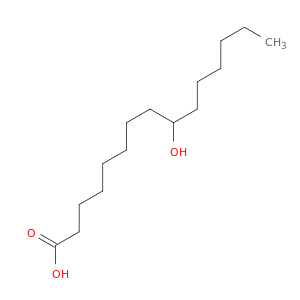 Pentadecanoic acid, 9-hydroxy-