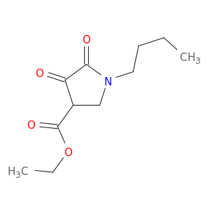 ethyl 1-butyl-4,5-dioxopyrrolidine-3-carboxylate