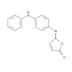 2(5H)-Furanone, 5-[[4-(phenylamino)phenyl]imino]-