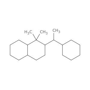 Naphthalene, 2-(1-cyclohexylethyl)decahydrodimethyl-