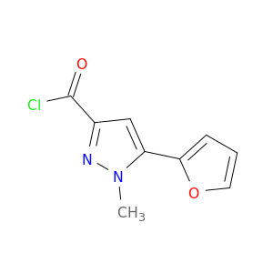 5-(2-呋喃基)-1-甲基-1H-吡唑-3-羰基氯