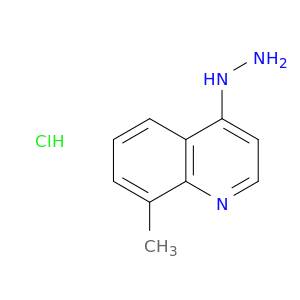 4-Hydrazino-8-methylquinoline hydrochloride