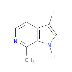 3-Iodo-7-methyl-1H-pyrrolo[2,3-c]pyridine