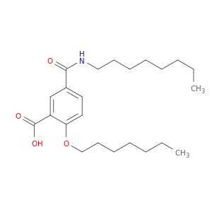 Benzoic acid, 2-(heptyloxy)-5-[(octylamino)carbonyl]-
