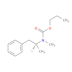 Carbamic acid, methyl[(1S)-1-methyl-2-phenylethyl]-, propyl ester