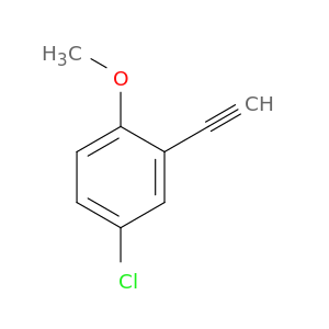 4-Chloro-2-Ethynyl-1-methoxybenzene