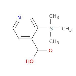 4-Pyridinecarboxylicacid, 3-(trimethylsilyl)-
