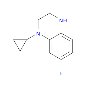 1-cyclopropyl-7-fluoro-1,2,3,4-tetrahydroquinoxaline