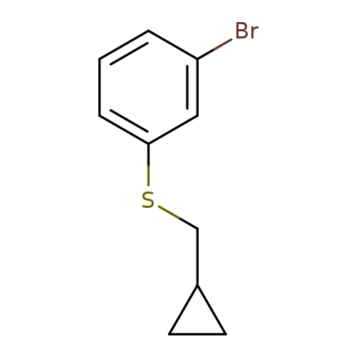 1-溴-3-[(环丙基甲基)硫基]苯