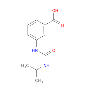 3-{[(Propan-2-yl)carbamoyl]amino}benzoic Acid