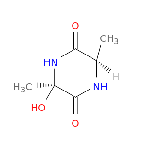(3R,6R)-3-HYDROXY-3,6-DIMETHYLPIPERAZINE-2,5-DIONE