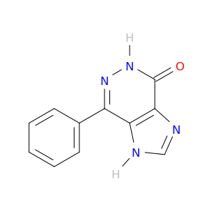 4H-Imidazo[4,5-d]pyridazin-4-one, 1,5-dihydro-7-phenyl-