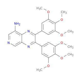Pyrido[3,4-b]pyrazin-8-amine,2,3-bis(3,4,5-trimethoxyphenyl)-