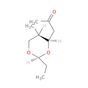 2-Propanone, 1-[(2S,4R,5R)-2-ethyl-5-methyl-1,3-dioxan-4-yl]-