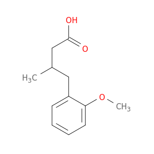 4-(2-methoxyphenyl)-3-methylbutanoic Acid