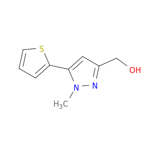 1H-Pyrazole-3-methanol,1-methyl-5-(2-thienyl)-