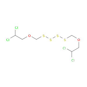 Tetrasulfide, bis(dichloroethoxymethyl)