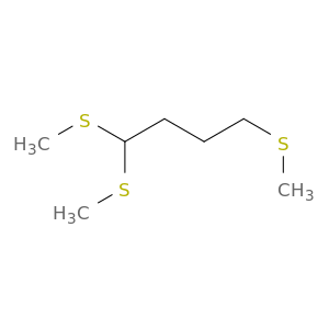 Butane, 1,1,4-tris(methylthio)-