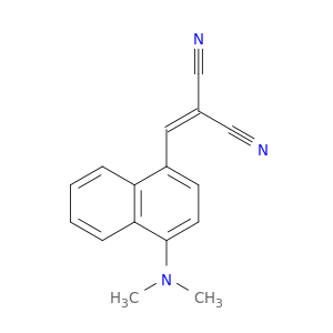 Propanedinitrile, [[4-(dimethylamino)-1-naphthalenyl]methylene]-