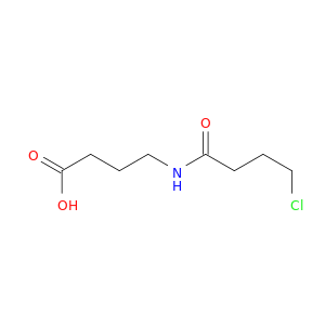 Butanoic acid, 4-[(4-chloro-1-oxobutyl)amino]-