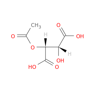 Butanedioic acid, 2-(acetyloxy)-3-hydroxy-, (2R,3R)-