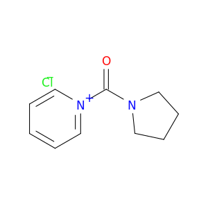 Pyridinium, 1-(1-pyrrolidinylcarbonyl)-, chloride