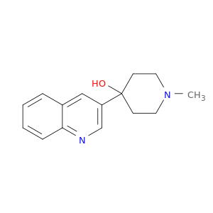 4-Piperidinol, 1-methyl-4-(3-quinolinyl)-
