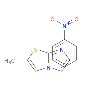 Imidazo[2,1-b]thiazole, 2-methyl-6-(4-nitrophenyl)-