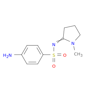 4-Amino-N-(1-methylpyrrolidin-2-ylidene)benzenesulfonamide