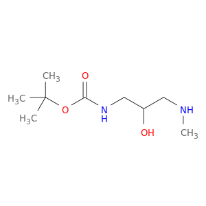 tert-Butyl N-[2-hydroxy-3-(methylamino)propyl]carbamate