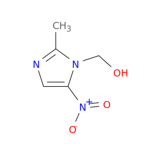 1H-Imidazole-1-methanol, 2-methyl-5-nitro-