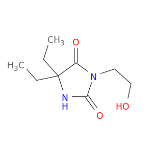 5,5-diethyl-3-(2-hydroxyethyl)imidazolidine-2,4-dione