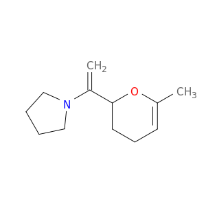Pyrrolidine, 1-[1-(3,4-dihydro-6-methyl-2H-pyran-2-yl)ethenyl]-