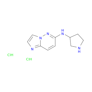 N-{Imidazo[1,2-b]pyridazin-6-yl}pyrrolidin-3-amine Dihydrochloride