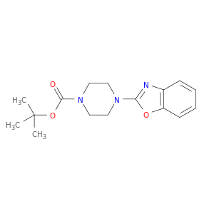 1-Piperazinecarboxylicacid, 4-(2-benzoxazolyl)-, 1,1-dimethylethyl ester