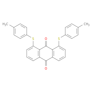 1,8-bis[(4-methylphenyl)sulfanyl]anthracene-9,10-dione