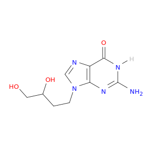 6H-Purin-6-one,2-amino-9-(3,4-dihydroxybutyl)-1,9-dihydro-