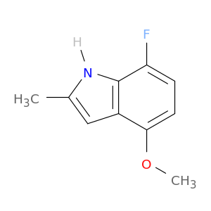 7-氟-4-甲氧基-2-甲基-1H-吲哚