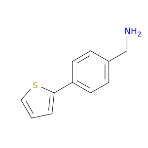 (4-(Thiophen-2-yl)phenyl)methanamine