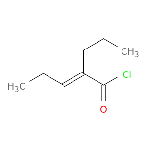 (2E)-2-丙基-2-戊酰氯