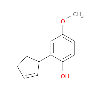Phenol, 2-(2-cyclopenten-1-yl)-4-methoxy-
