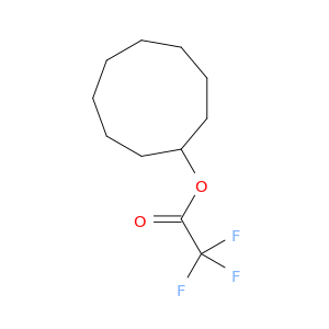 Acetic acid, trifluoro-, cyclononyl ester