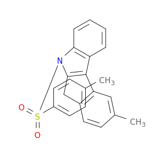Indeno[2,1-b]indole, 5,6-dihydro-9-methyl-5-[(4-methylphenyl)sulfonyl]-
