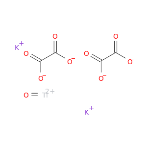oxotitanium(2+) potassium ethanedioate(1:2:2)