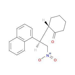 Cyclohexanone, 2-[(1R)-1-(1-naphthalenyl)-2-nitroethyl]-, (2S)-