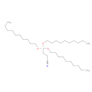 Propanenitrile, 3-[tris(decyloxy)silyl]-