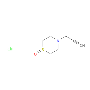 4-(prop-2-yn-1-yl)-1lambda4-thiomorpholin-1-one hydrochloride
